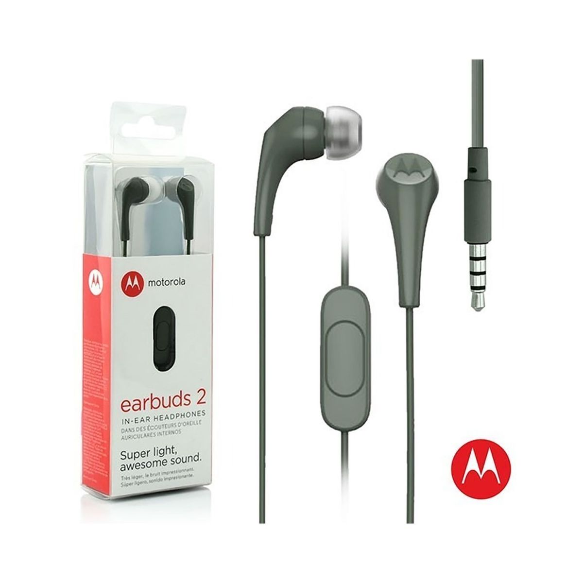 MOTOROLA - Audifonos Motorola Earbuds 2 C/Micro Verde Olivo