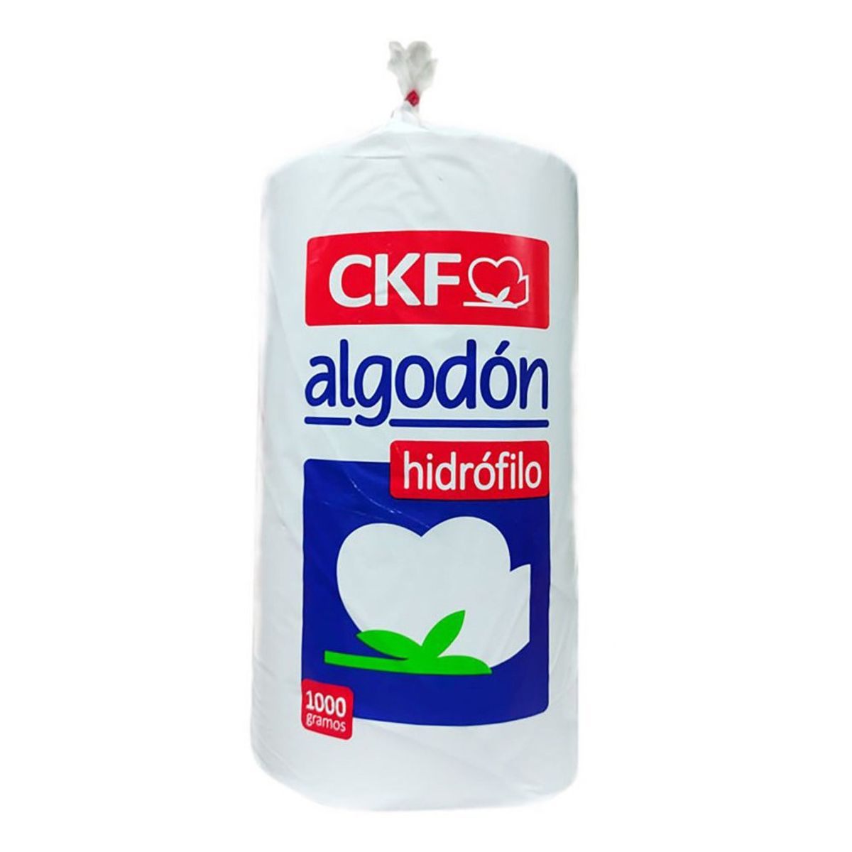 GENERICO - Algodón Hidrófilo CKF 1000 g – Suave y Absorbente para Higiene y Uso Profesional