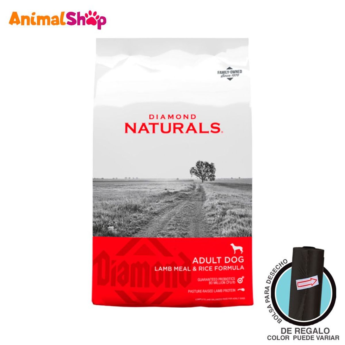 DIAMOND - Comida Para Perro Diamond De Cordero De Pastoreo 20Kg