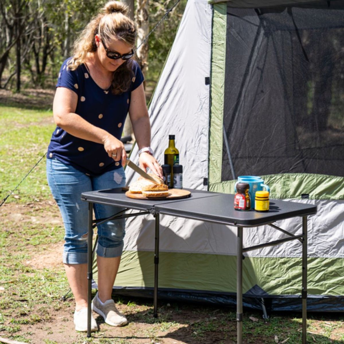 OZTRAIL - Mesa OZtrail Ironside Fold in hakf 100cm