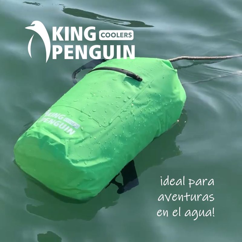 KING PENGUIN - Cooler Mochila Plegable KING PENGUIN de 15 Litros
