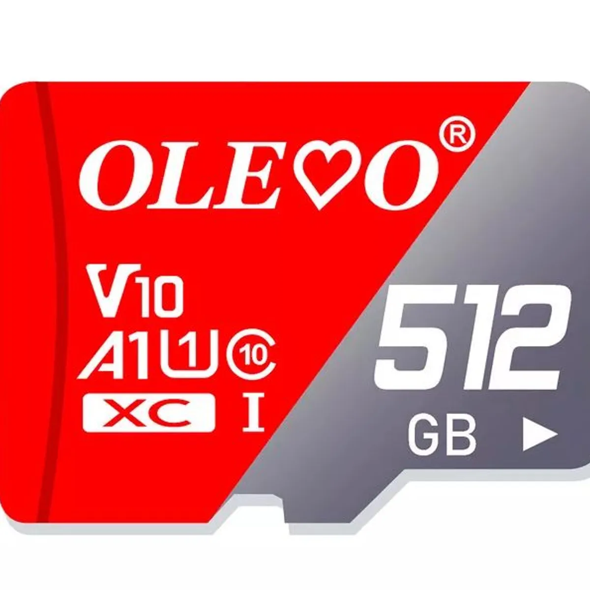 GENERICO - MEMORIA MICRO SD 512 GB OLEVO – 4K – U1 – V10 – HD