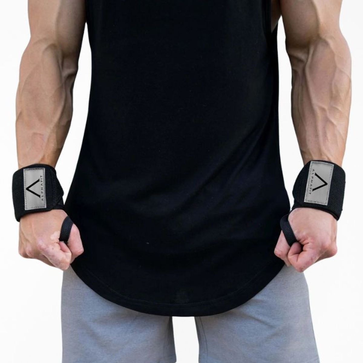 ALPHA FIT - Muñequeras para Cargar Peso Gym - Soporte Muñeca - Alphafit