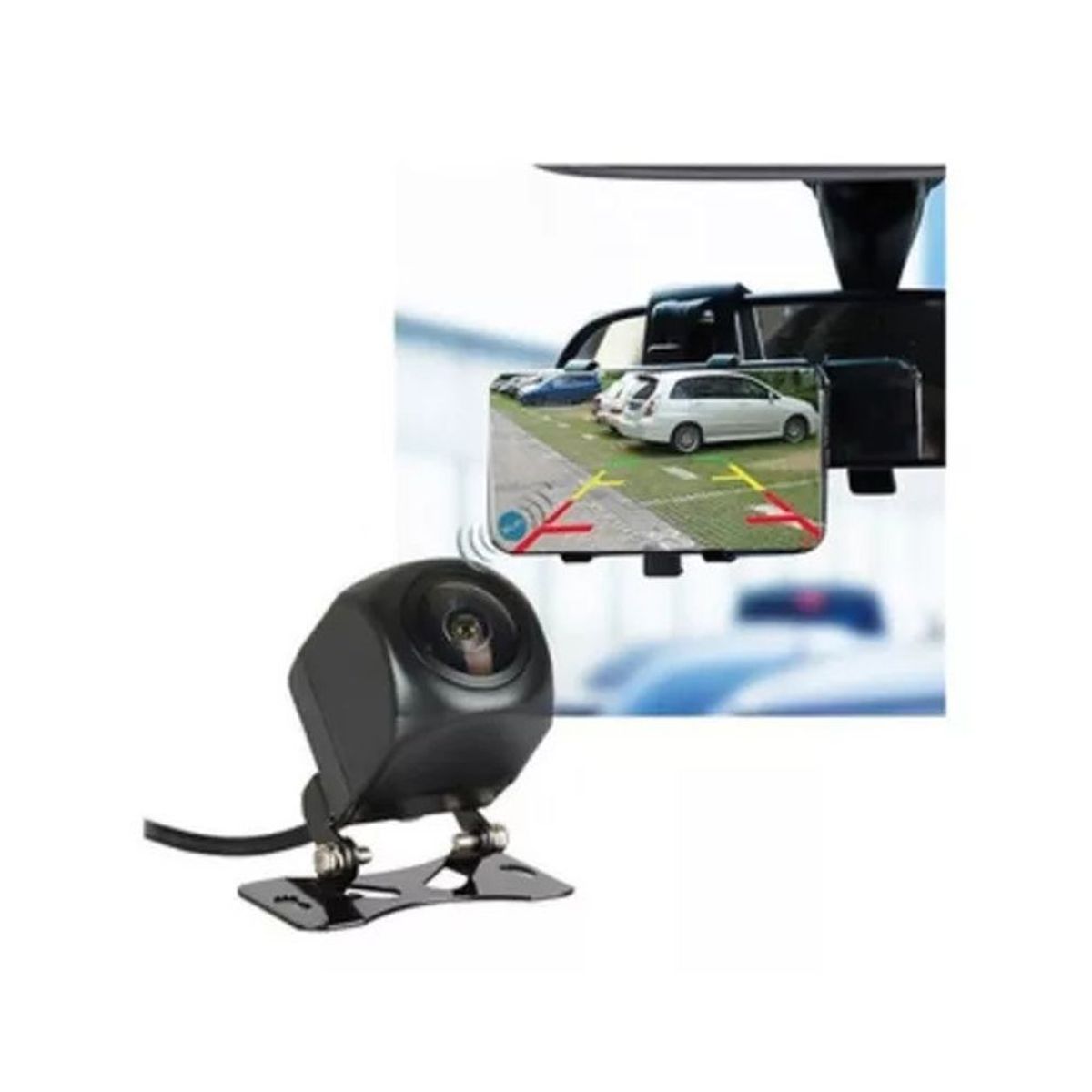 BOWMANN - Cámara de Retroceso HD Universal para Auto Visión Nocturna