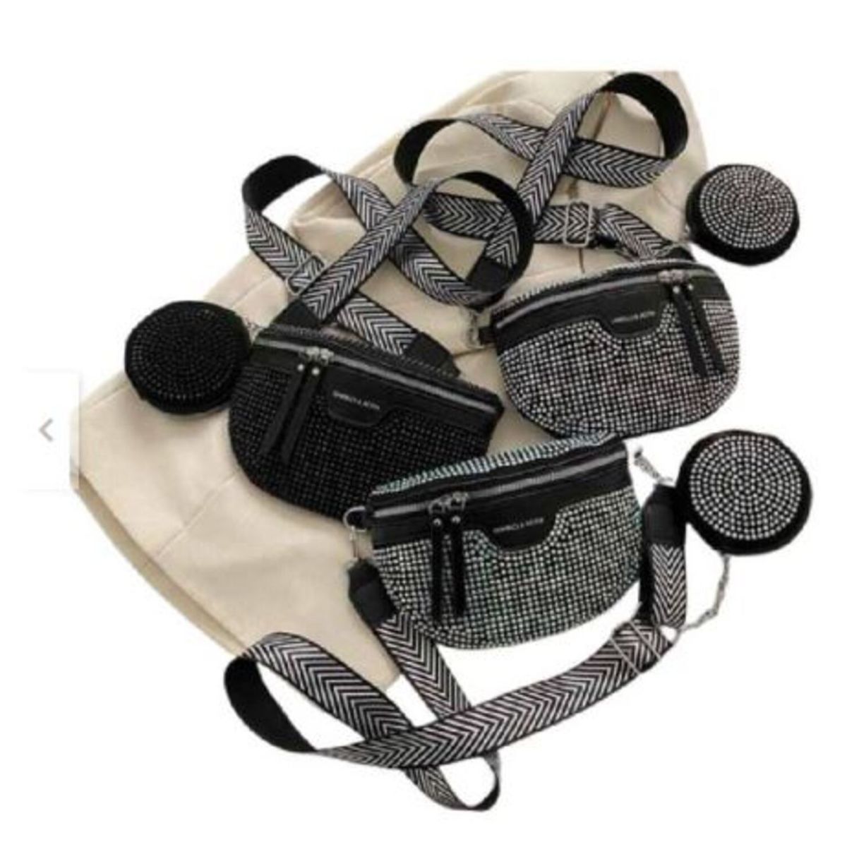 GENERICO - Bolso de Pecho Elegante Cangurera para Mujer