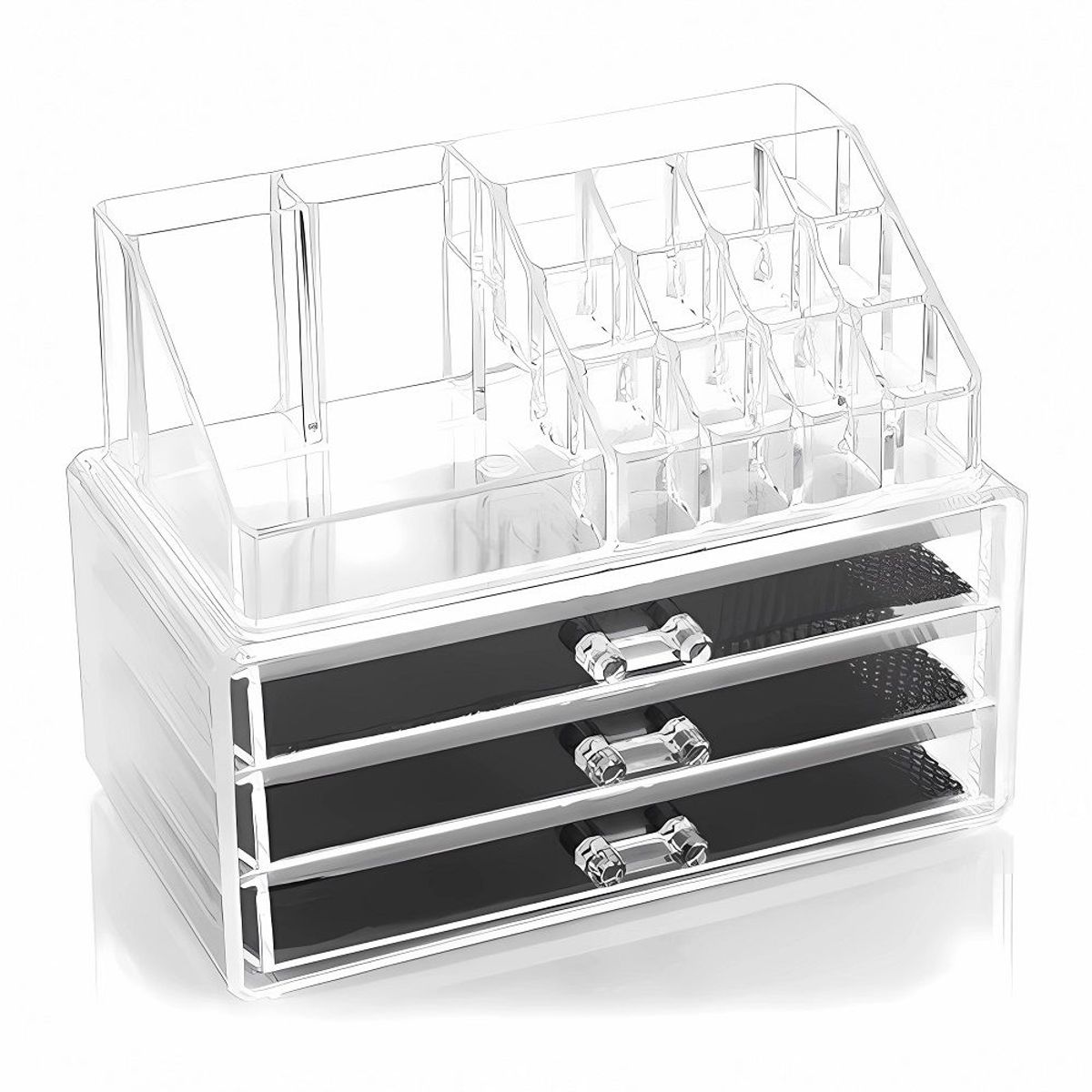 GENERICO - Organizador de Maquillaje Porta Cosmético Acrílico