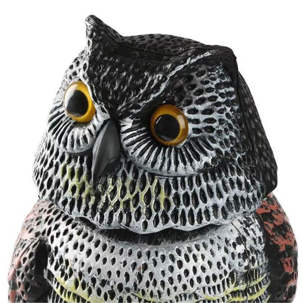 GENERICO - Búho Espanta Pájaro Señuelo Cabeza