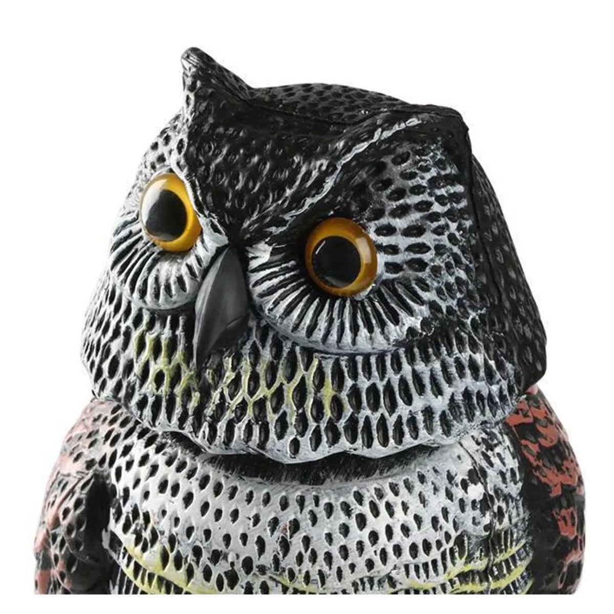 GENERICO - Búho Espanta Pájaro Señuelo Cabeza