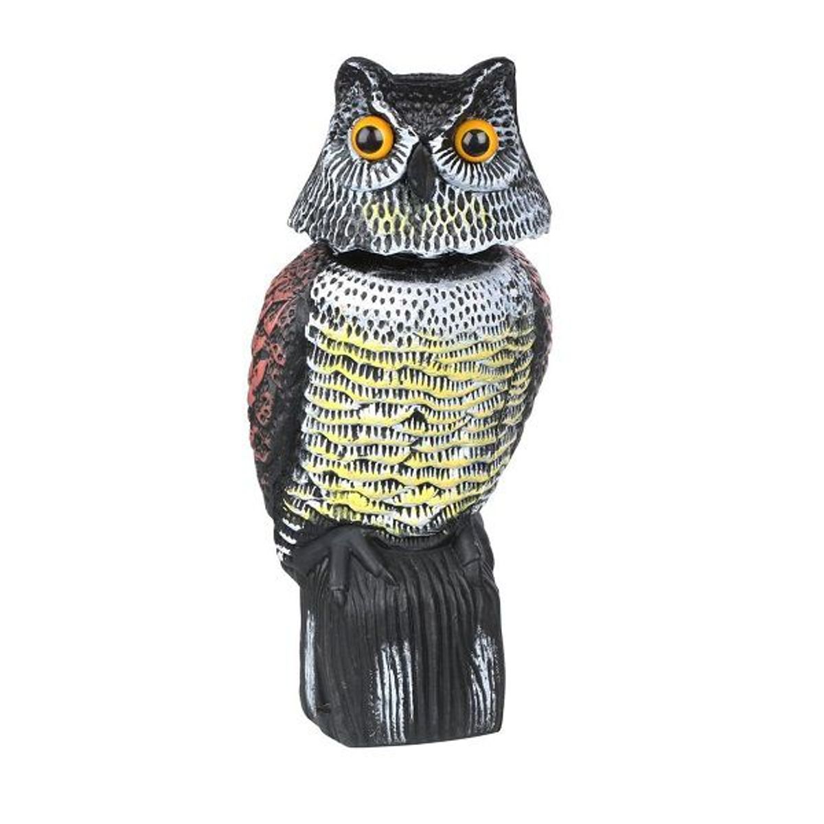 GENERICO - Búho Espanta Pájaro Señuelo Cabeza