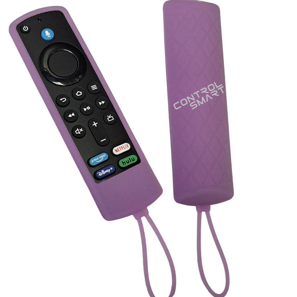 CASE - Funda Protectora Para Control Amazon Fire Tv Stick -Lila  forescente