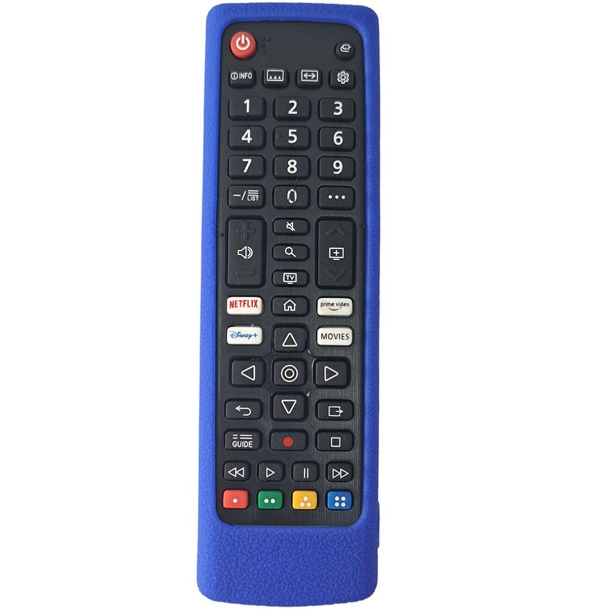 CASE - Funda Protector De Silicona Para Control Lg Akb - Azul