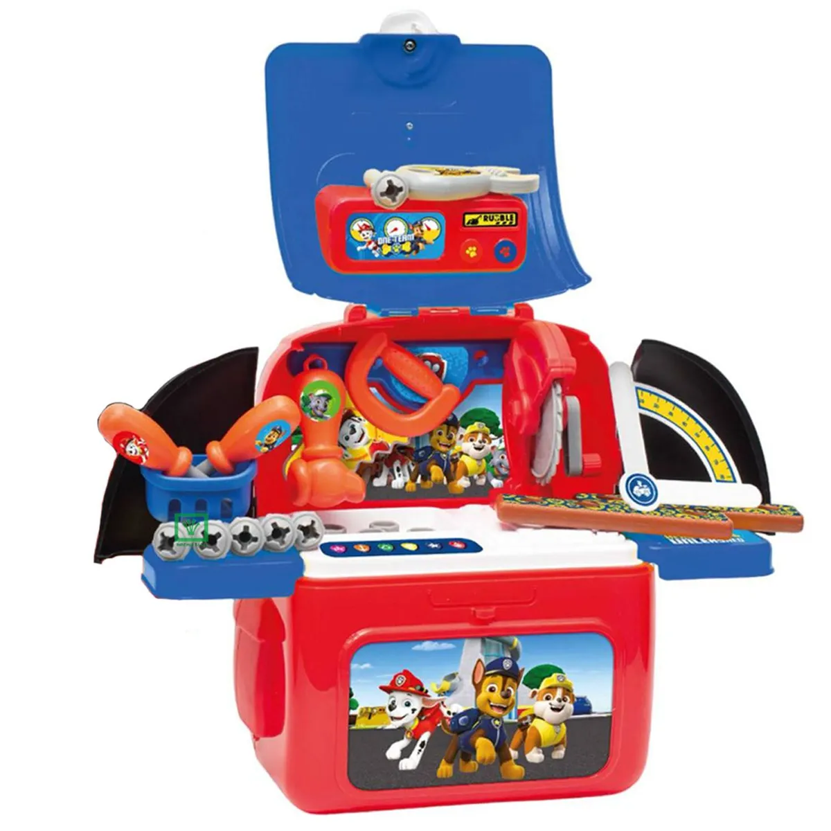 NICKELODEON - Set De Herramientas Y Mochila 2 En 1 Paw Patrol