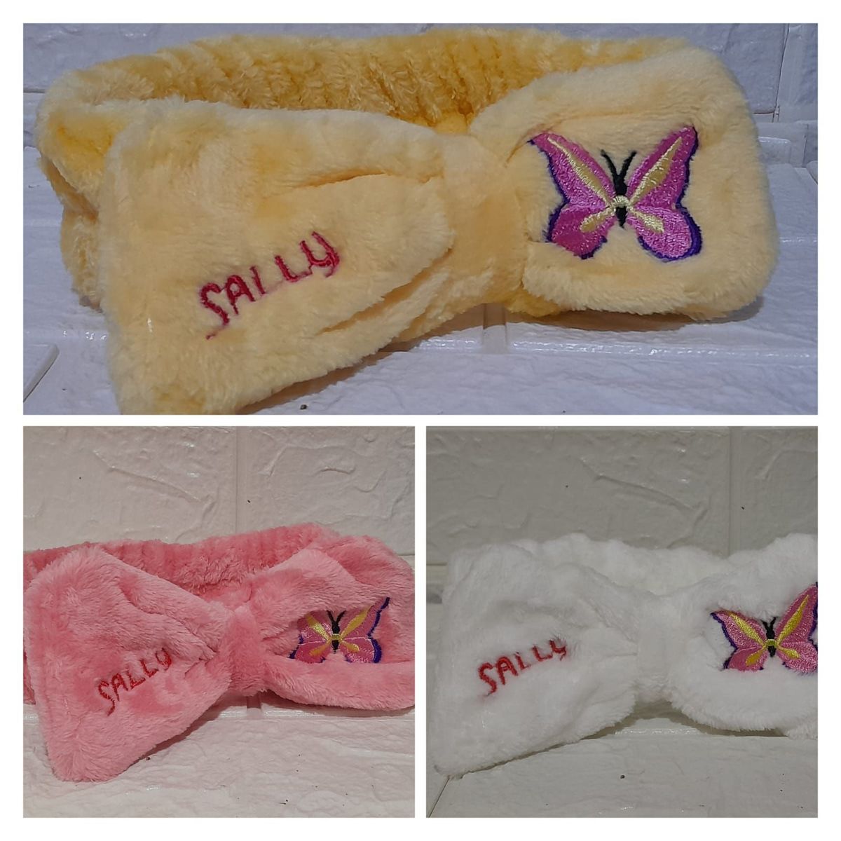 GENERICO - Vincha Moño Skincare Limpieza facial Lazo