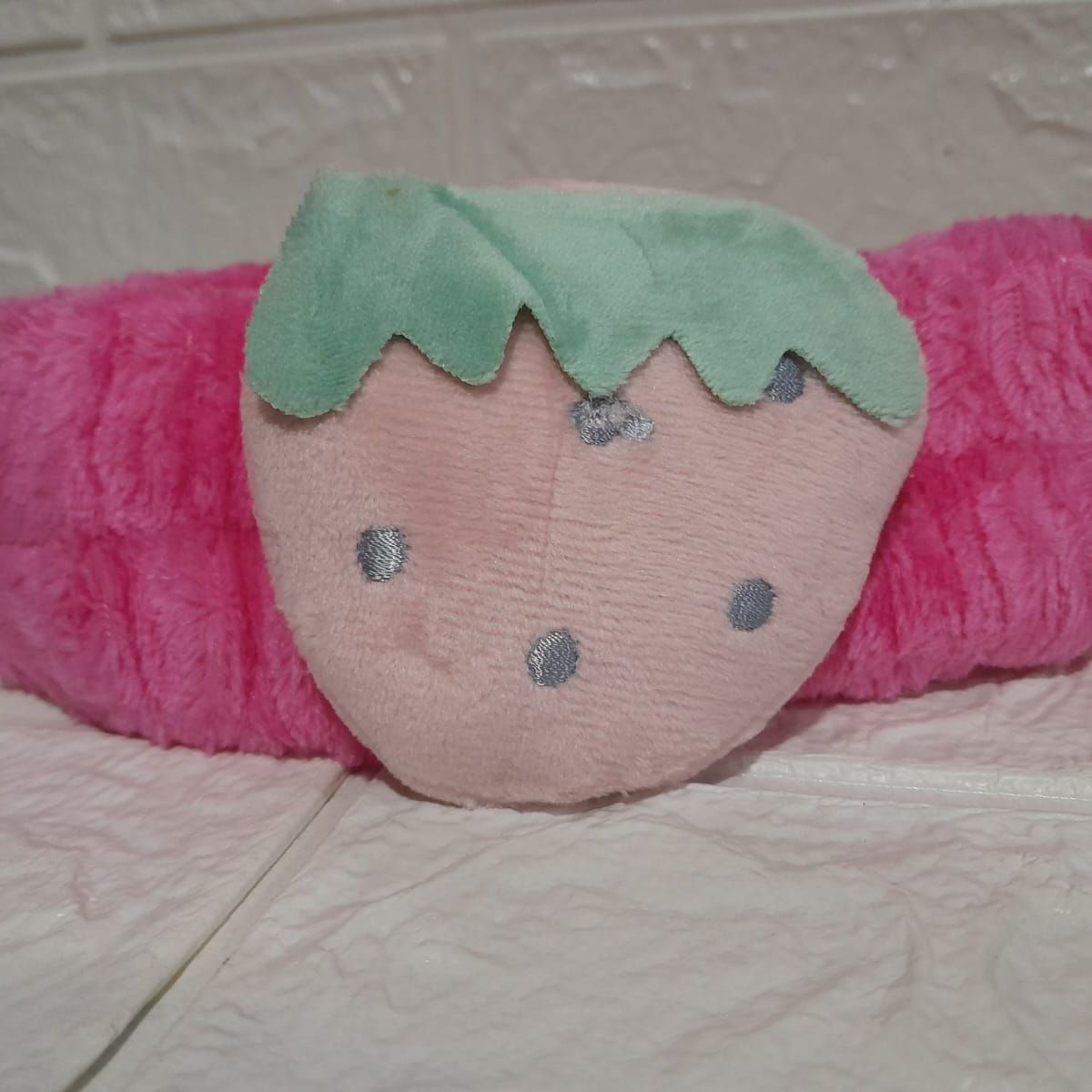 GENERICO - Vincha Moño Skincare Limpieza facial Fresita