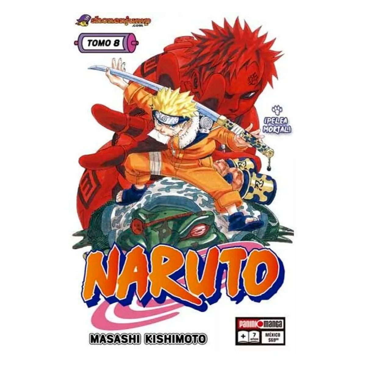 PANINI - Panini Manga Naruto Tomo 8