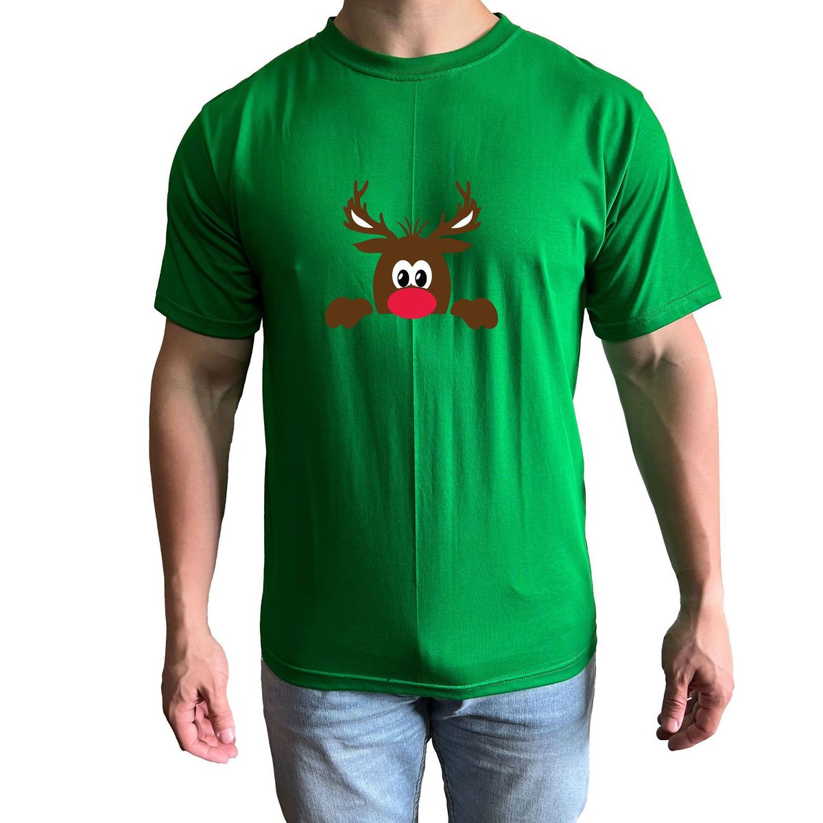 GENERICO - Polo Hombre diseño Reno - Verde