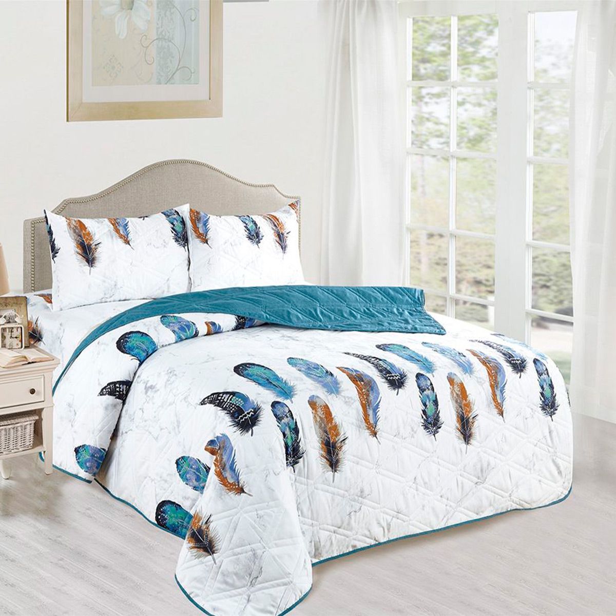 CASATEX - Cubrecama + Sábanas  2 Plazas - C10