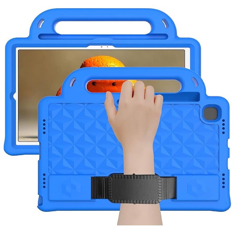 OTTOWARE - Funda para Tablet Modelo Maleta con Correa para Samsung S6 Celeste