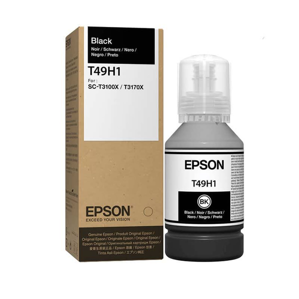 EPSON - Botella de Tinta EPSON T49H1 Negro T49H100