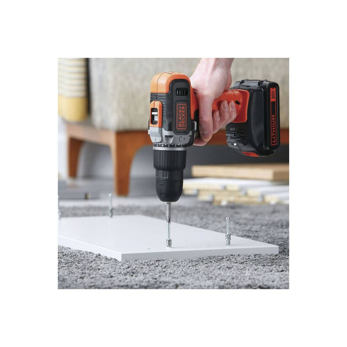 BLACK+DECKER - Taladro percutor