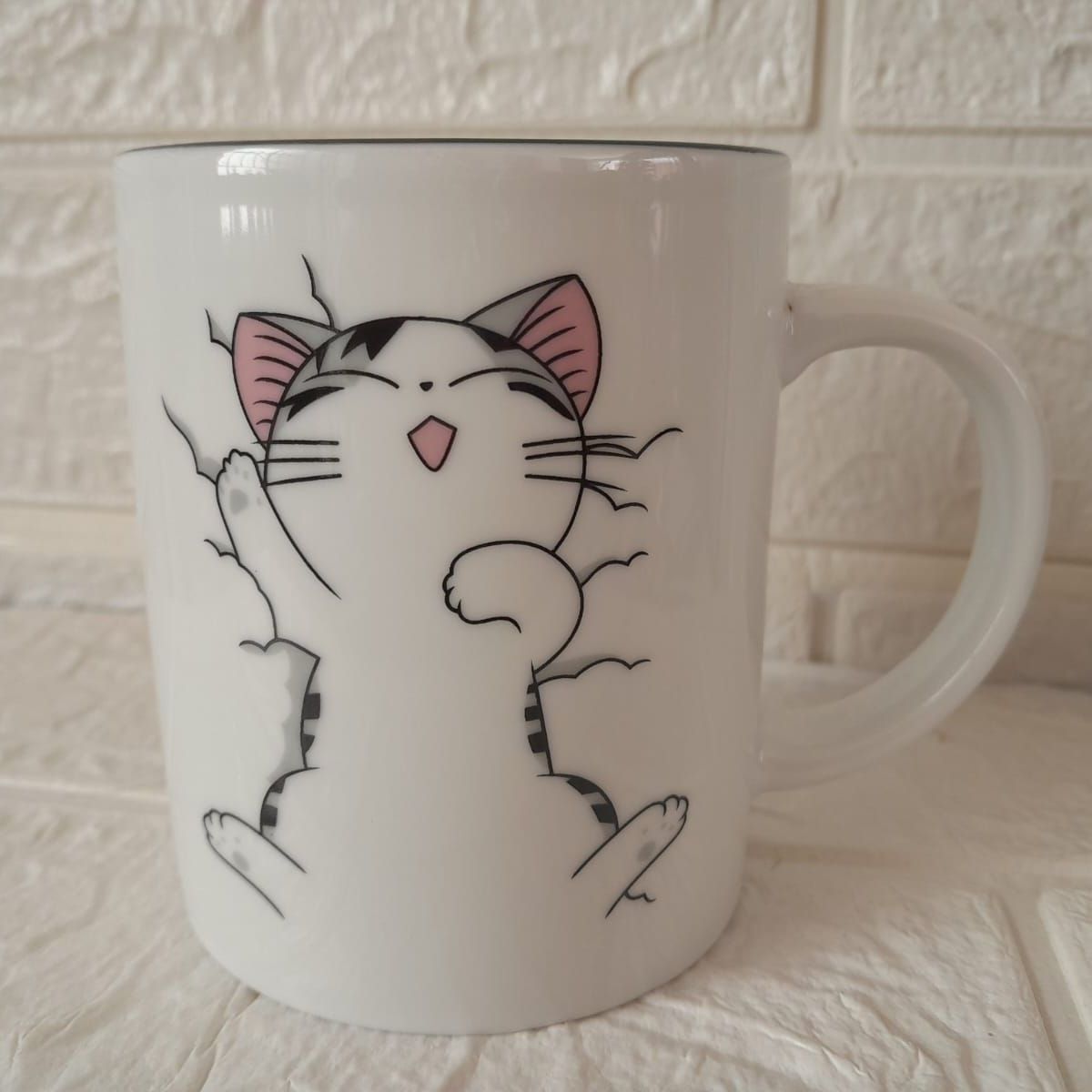 GENERICO - Taza Tematica De Ceramica Gatito Chizu Anime 250ml