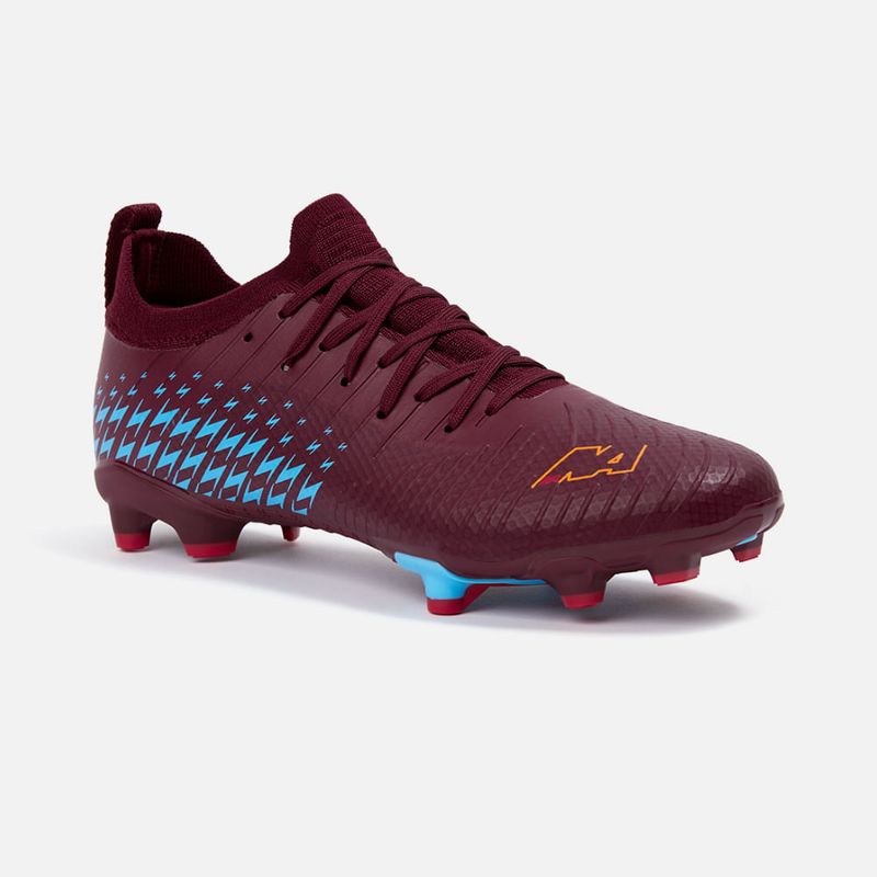 NEW ATHLETIC - ZAPATILLAS NEW ATHLETIC FOOTBALL ARROW50 VINO CON CELESTE PARA HOMBRE