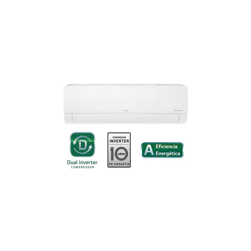 LG - AIRE ACONDICIONADO LG SPLIT DE 12,000 BTU/H INVERTER FRIO SOLO