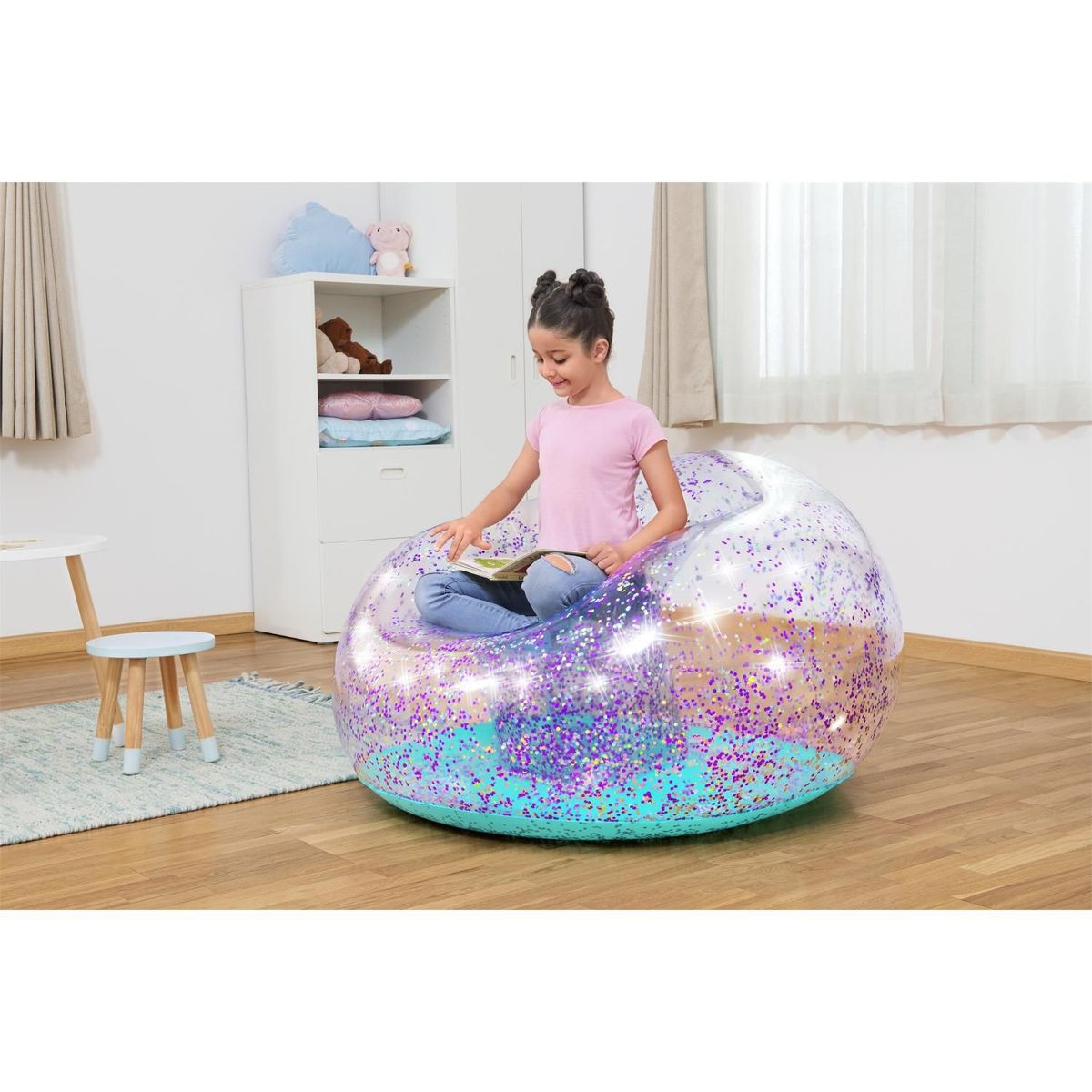BESTWAY - Sillón inflable Sueño Brillante 114x112x66cm - Bestway