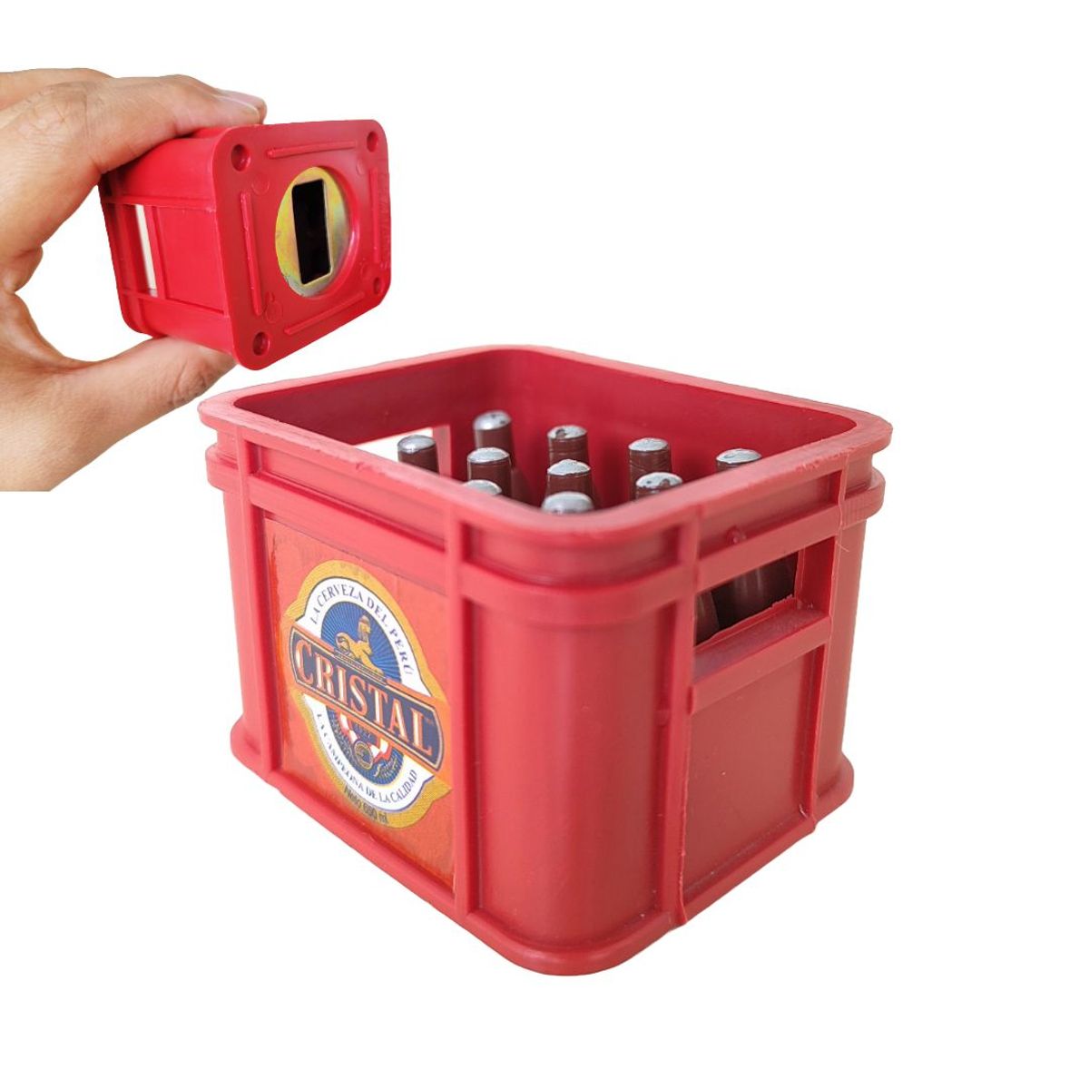 TODO FIT - Abridor Destapador de botellas en Forma de Caja de Cerveza