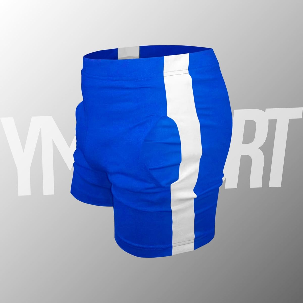 YML SPORT - Short de Entrenamiento Hombre - Short GYM Azul - YML SPORT