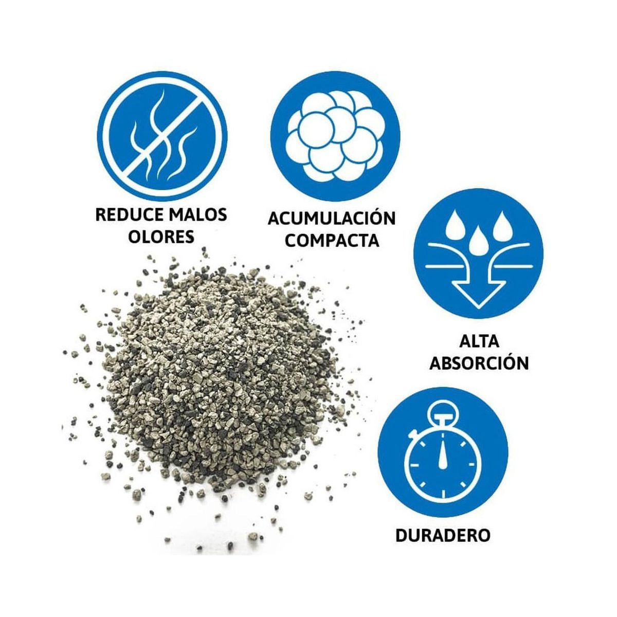 GENERICO - Arena America Litter Ultra Odor Seal Talco de bebé 7 Kg