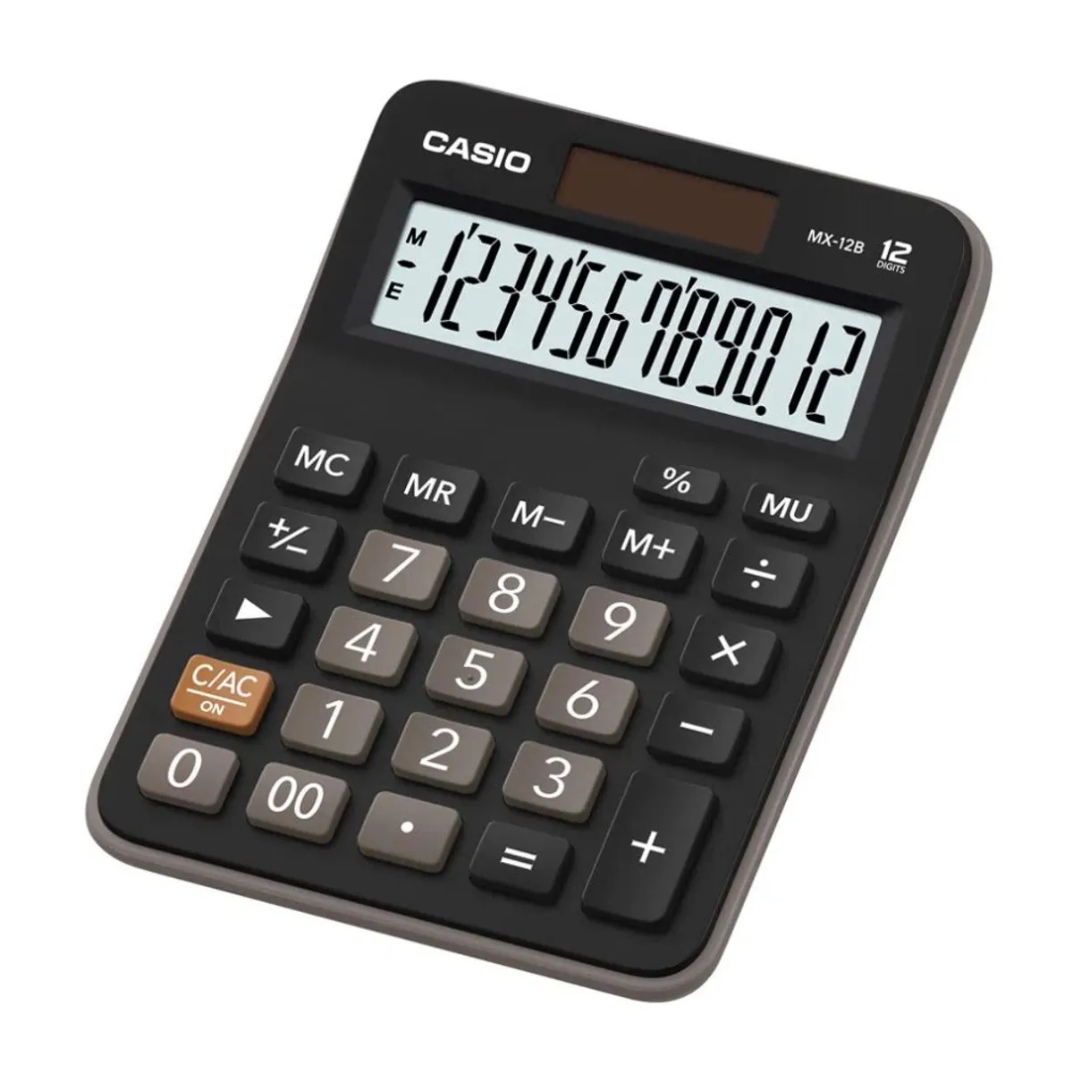 CASIO - Calculadora electrónica de 12 dígitos casio mx-12b - Negro