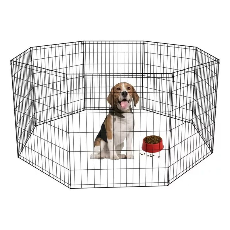 GENERICO - CORRAL REJA DE ENTRENAMIENTO PARA MASCOTAS PEQUEÑAS PERROS