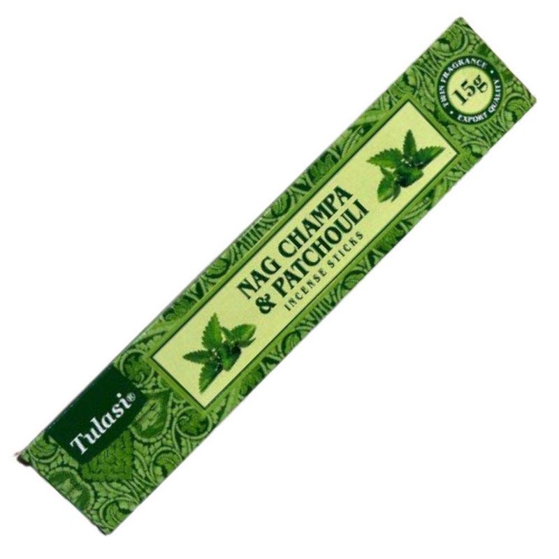 GENERICO - Incienso Tulasi Nag Champa Flat Nag Champa Patchouli