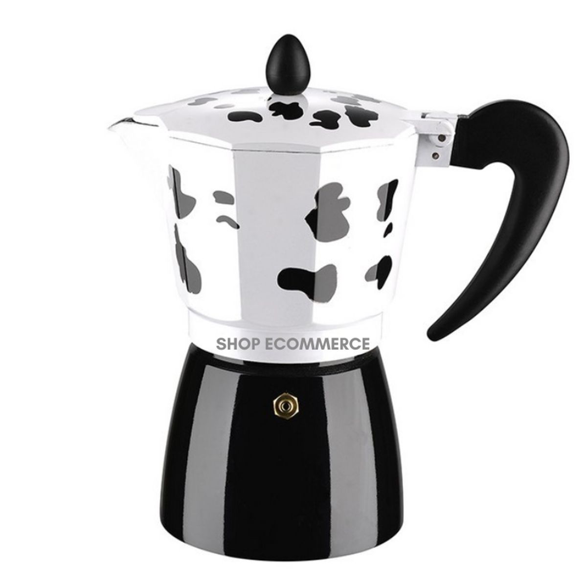 GENERICO - Cafetera moka italiana la vaca lola 6 tz