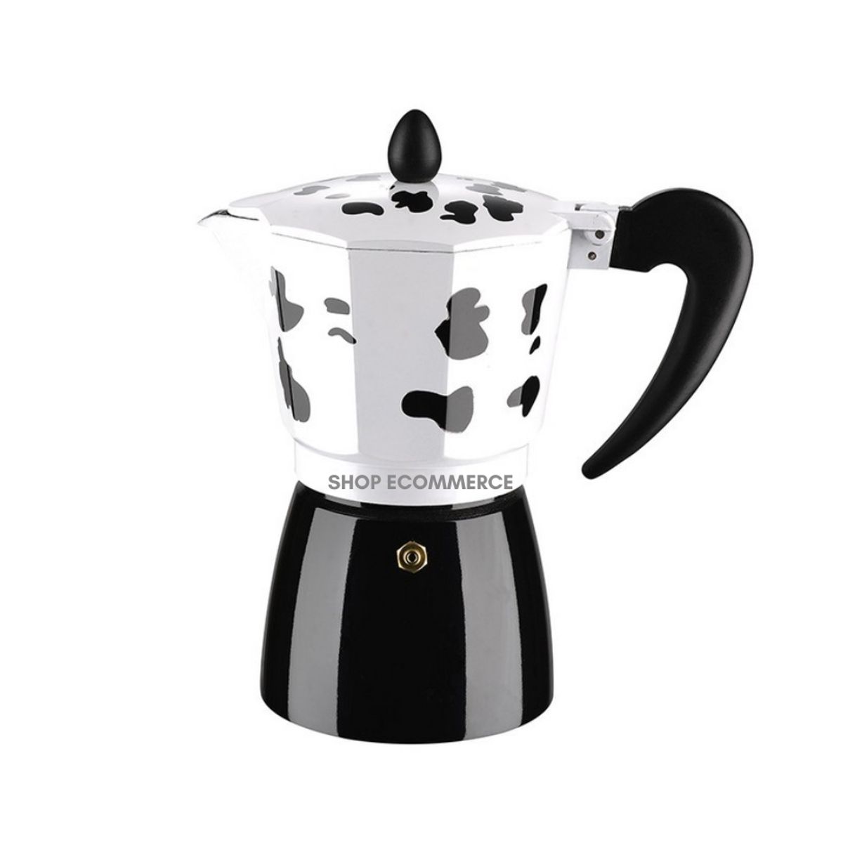 GENERICO - Cafetera moka italiana la vaca lola 6 tz