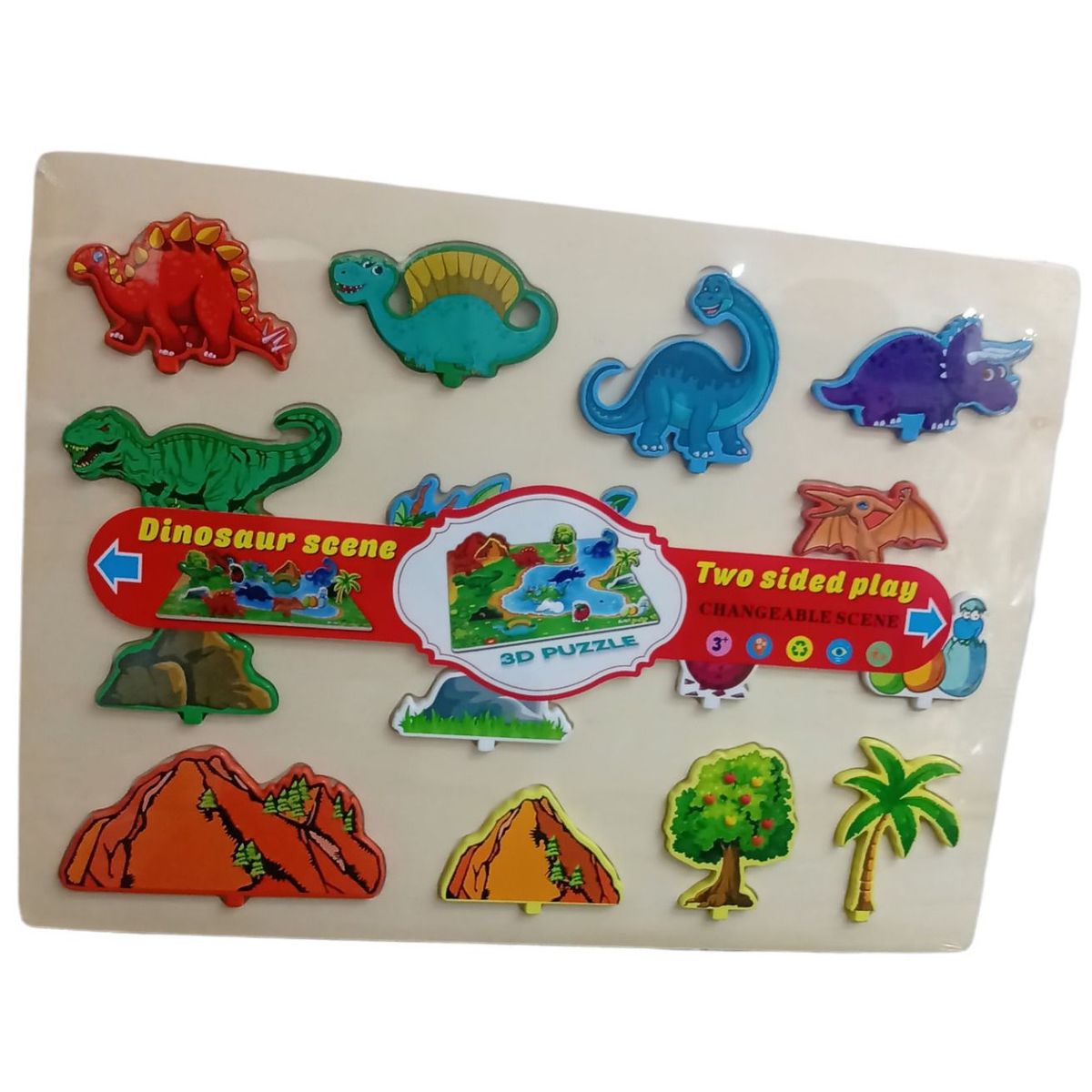 GENERICO - Tablero para Encajar Figuras en Formato 3D