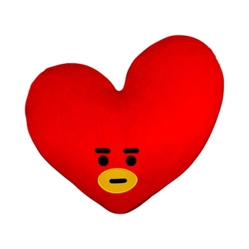 GENERICO - Almohada Cojín Peluche Bts Bt21 Tata Corazón