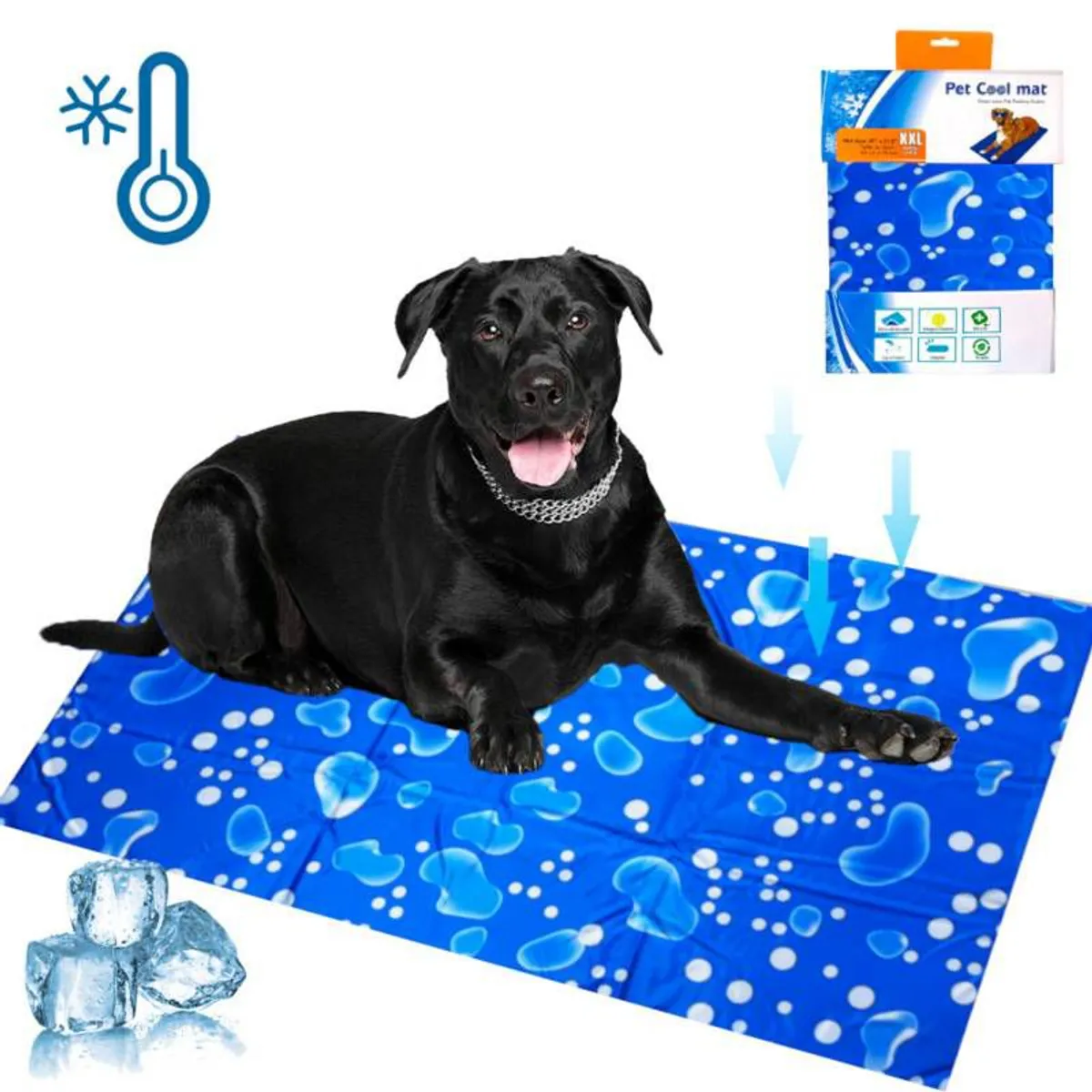 GENERICO - COOL PET Cool Mat Manta Refrescante Talla XXL  120X80CM