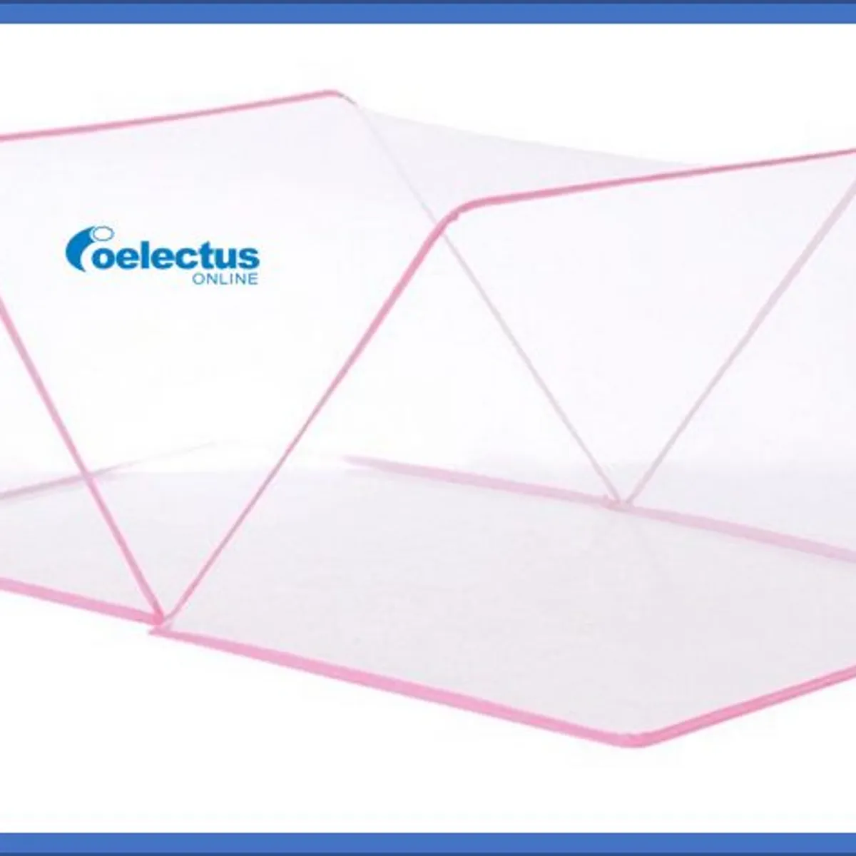 GENERICO - Mosquitero plegable color rosa