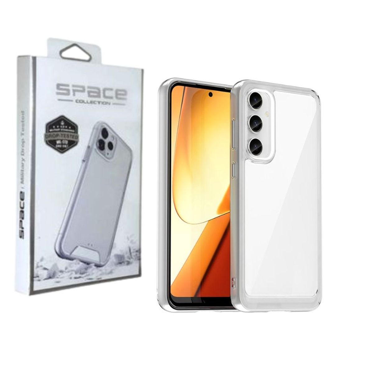 SPACE - Case Space Transparente Para Samsung S23 FE