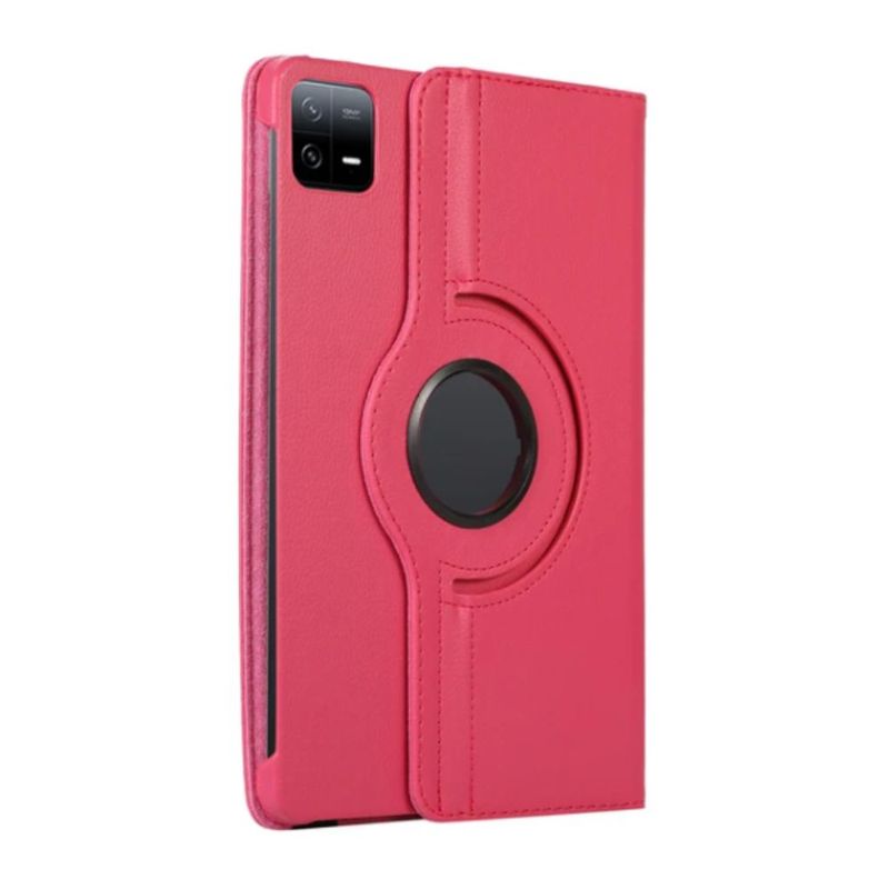 XIAOMI - Funda Giratoria Fucsia para tablet Xiaomi Pad 6