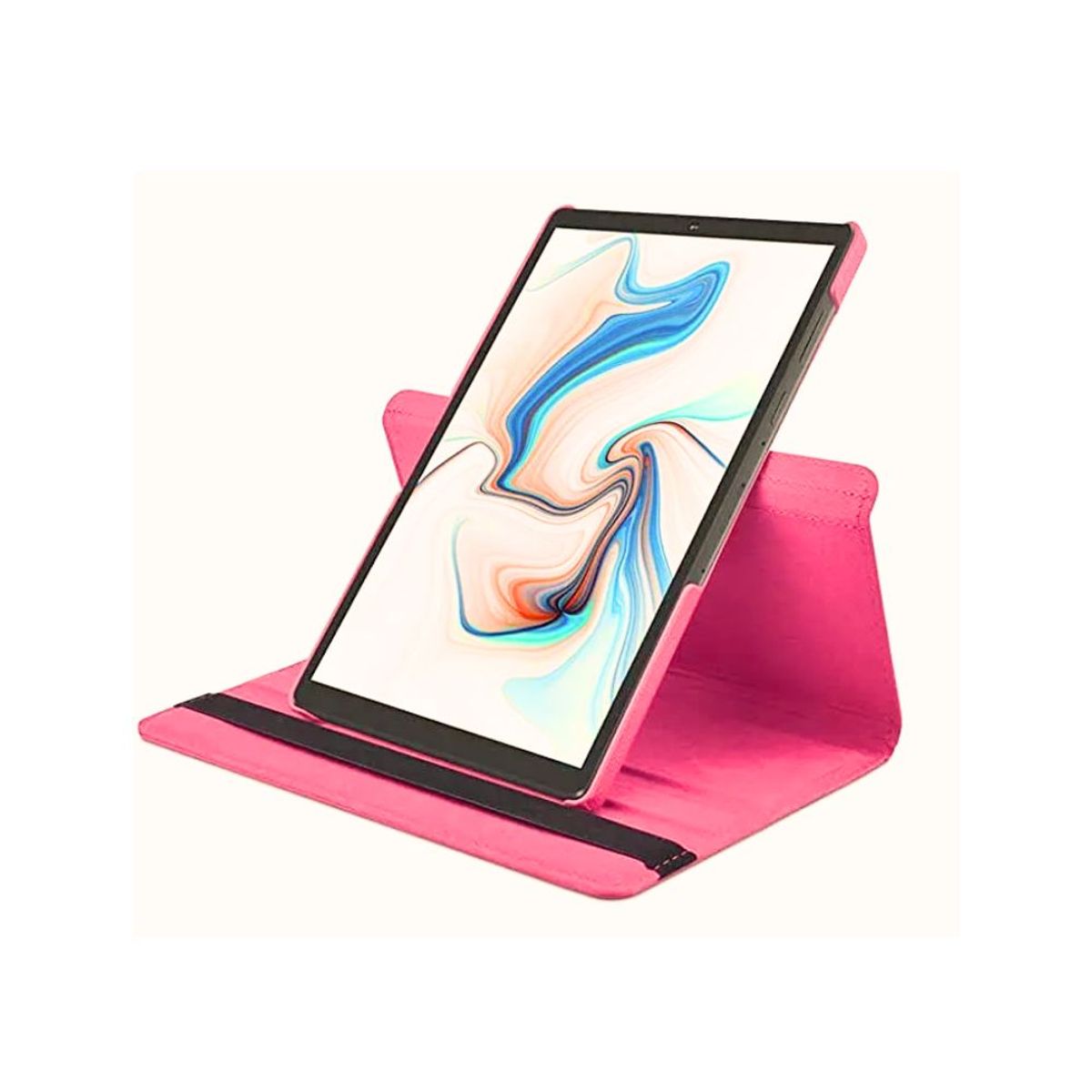 XIAOMI - Funda Giratoria Fucsia para tablet Xiaomi Redmi Pad