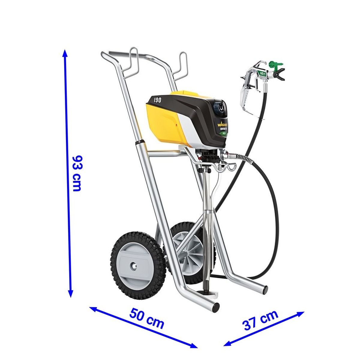 WAGNER - Combo Pistola para Pintar CP190 CART + Extensión 24