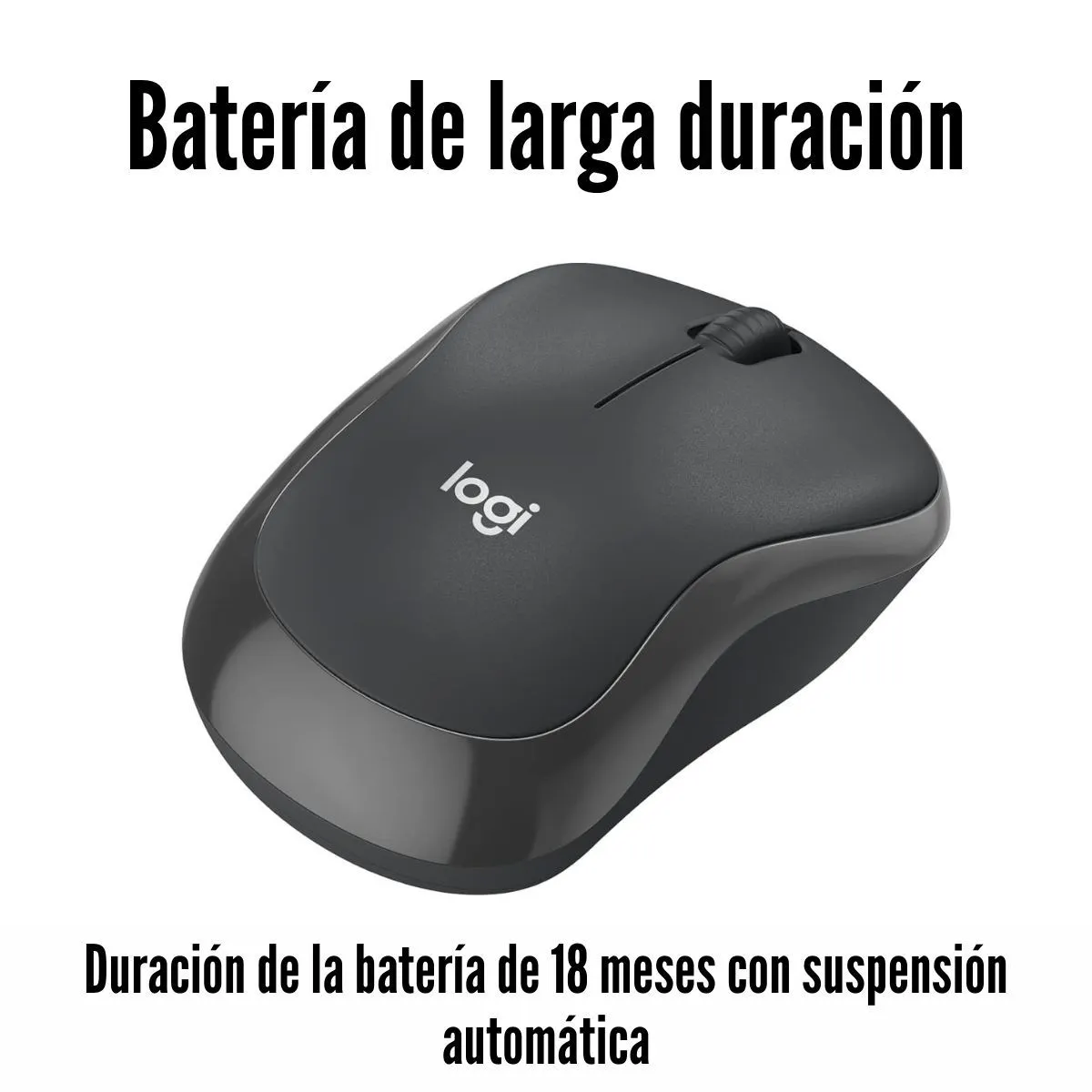 LOGITECH - Logitech - Mouse M240 Silent Bluetooth - Negro