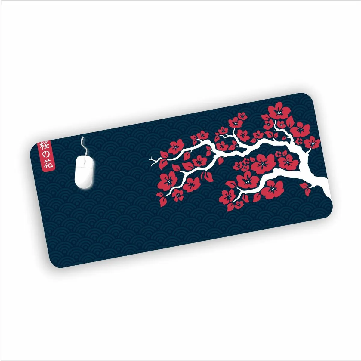 GENERICO - Mouse Pad Gamer XXL Flor de Sakura