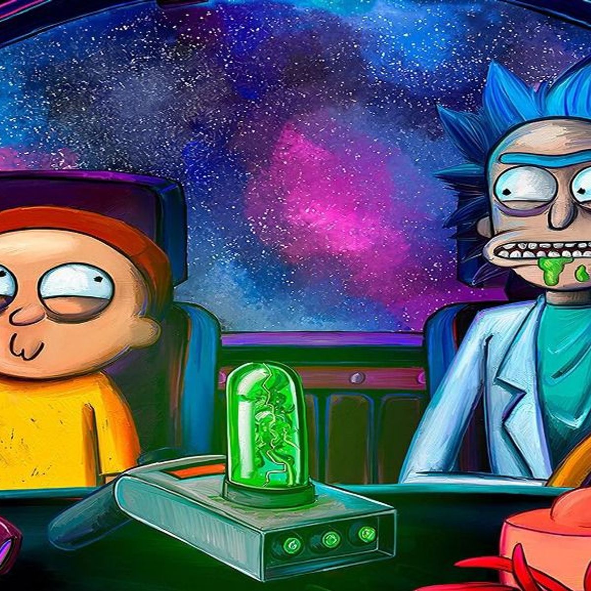 GENERICO - Mouse Pad Gamer XXL Rick and Morty