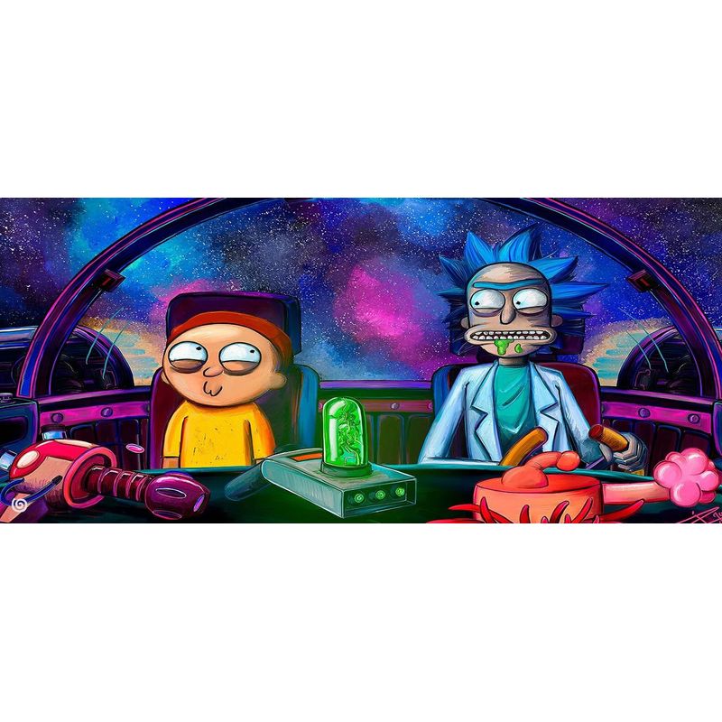 GENERICO - Mouse Pad Gamer XXL Rick and Morty