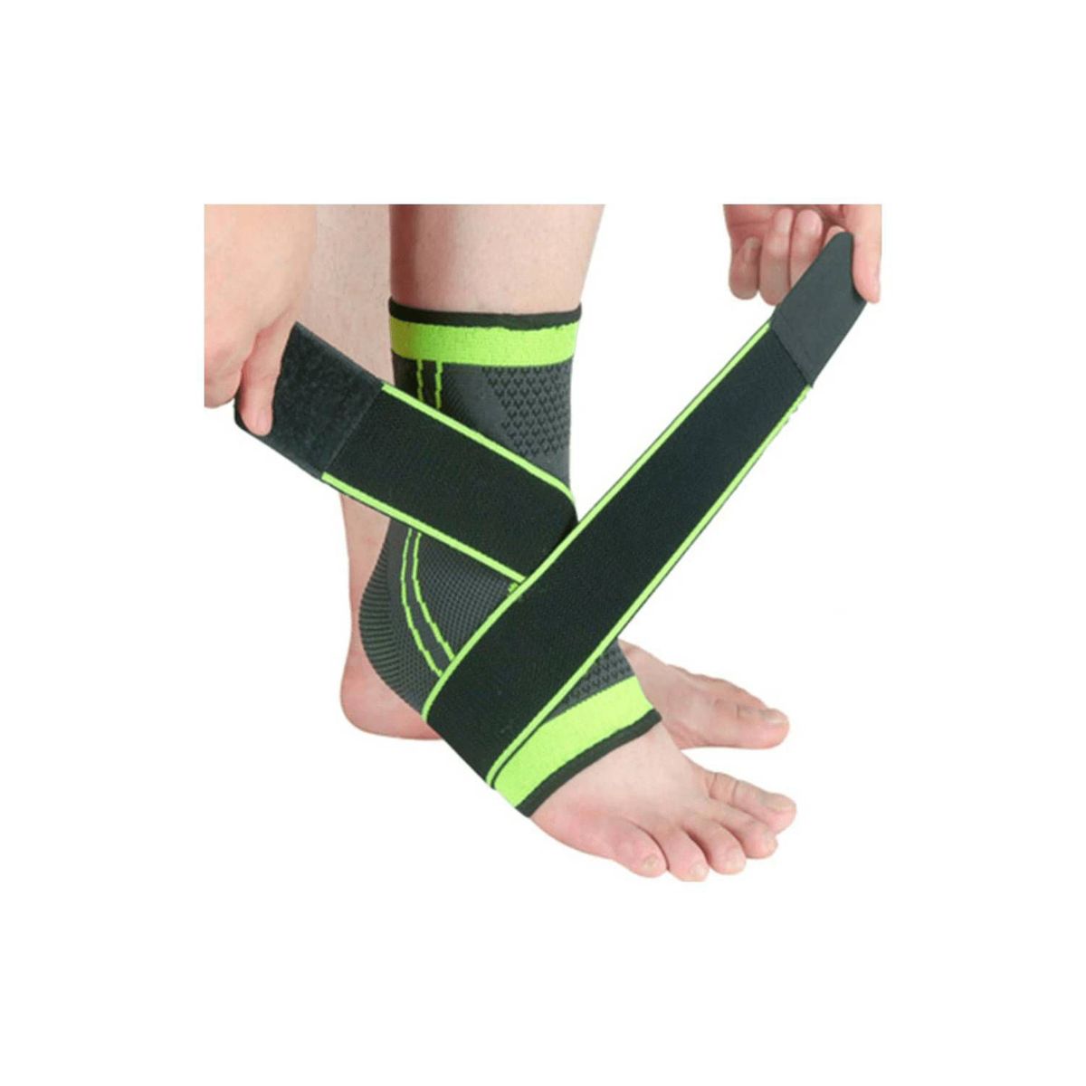 GENERICO - Tobillera Deportiva Elástica de Compresión