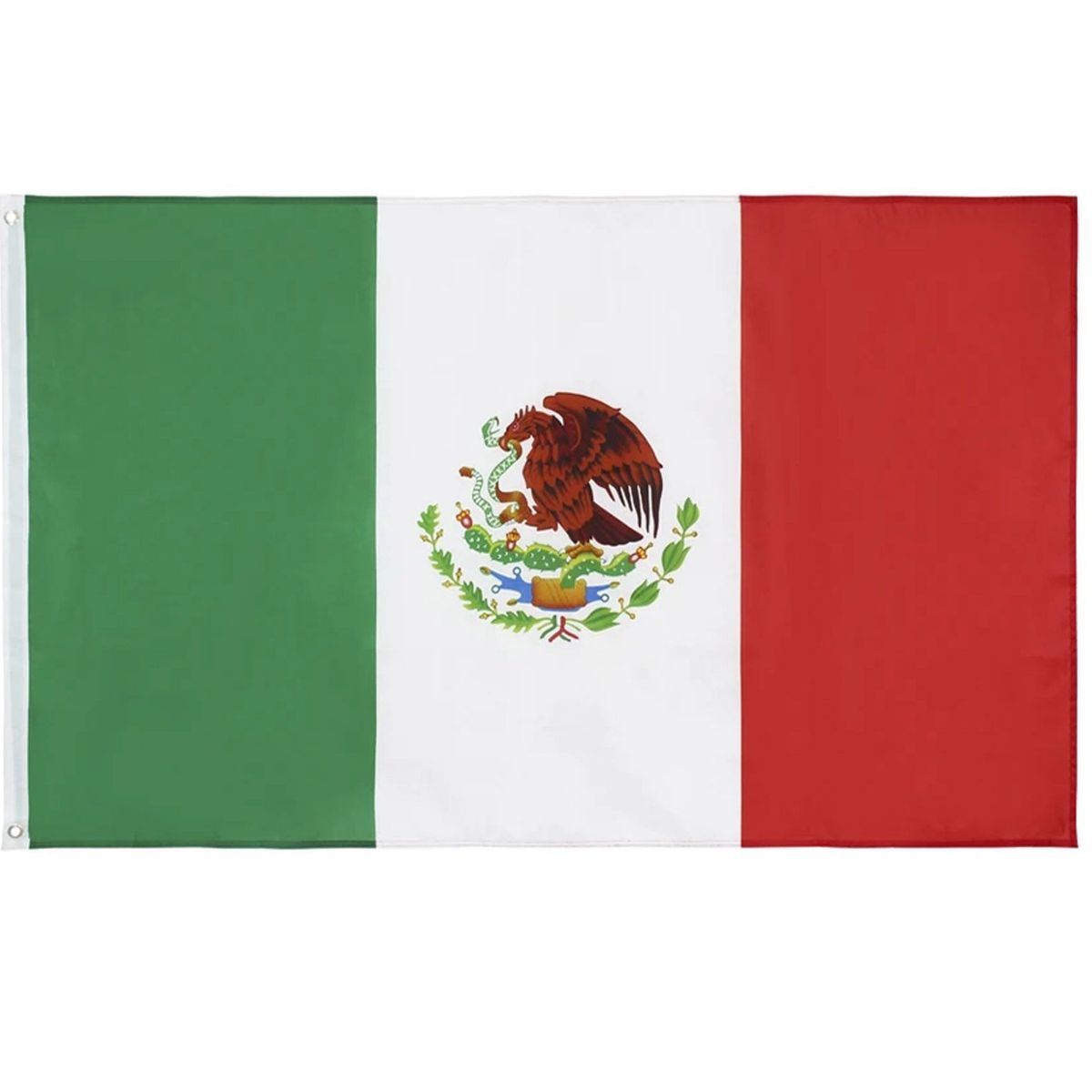 GENERICO - Bandera De México 60 Cm X 90cm calidad A1